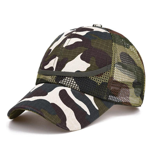 Casquette Camouflage à maille CAMO 1