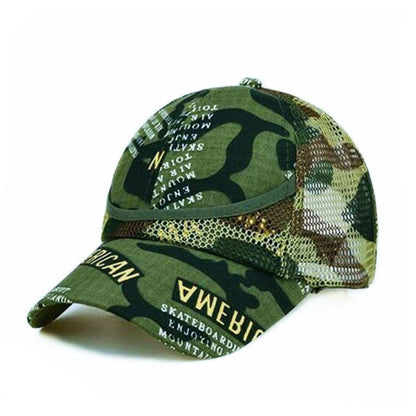 Casquette Camouflage à maille CAMO 3