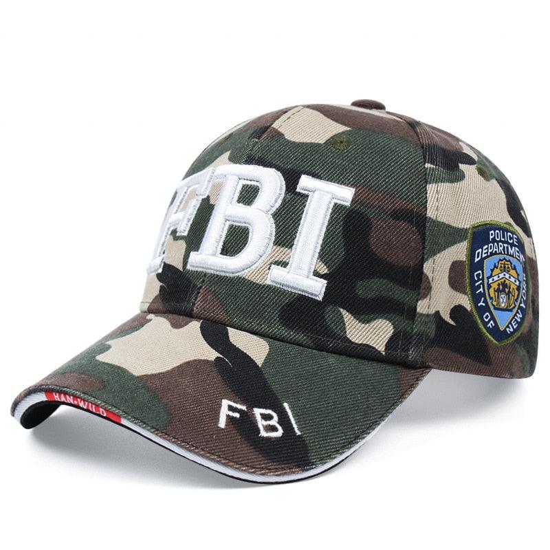 Casquette FBI -camouflage