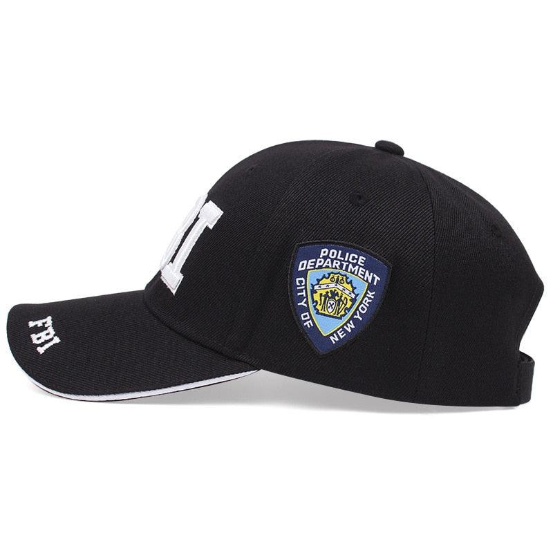 Casquette FBI - profil