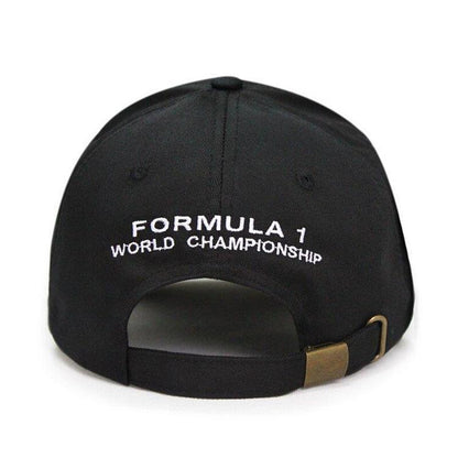 Casquette Formula 1 vue arrière