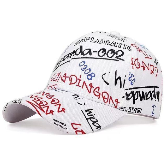 Casquette Graffiti 3 E Blanc