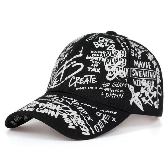 Casquette Graffiti 3 B Noir