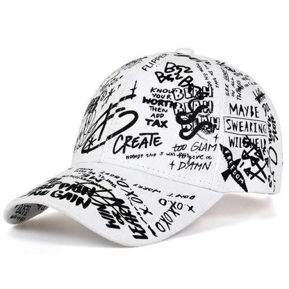 Casquette Graffiti 3 B Blanc