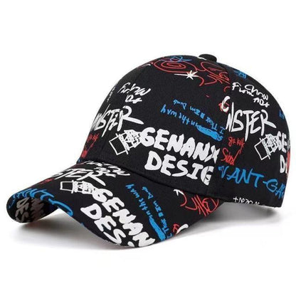 Casquette Graffiti 3 G Noir