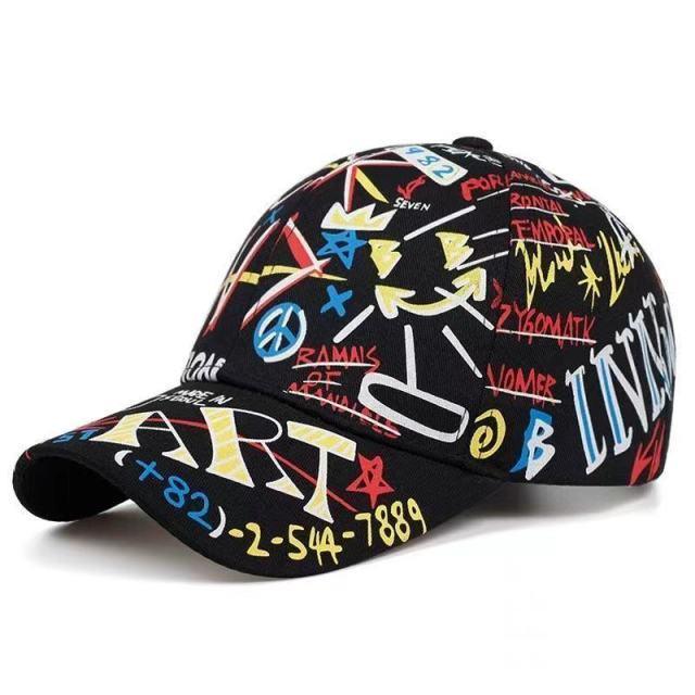 Casquette Graffiti 3 F Noir