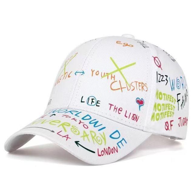 Casquette Graffiti 3 C Blanc