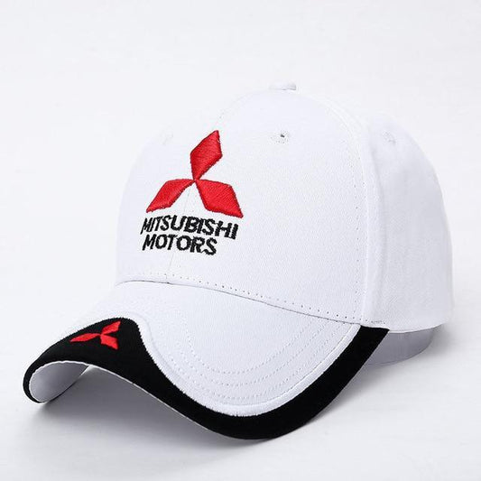 Casquette Mitsubishi motors Blanche