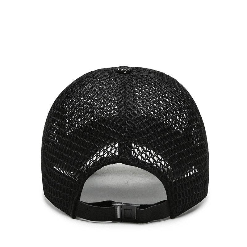 Casquette respirante en maille d'été dos