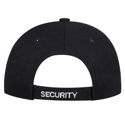 Casquette SECURITY de dos