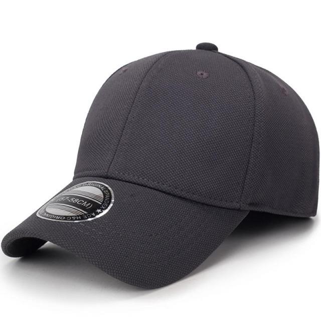 Casquette style baseball Gris foncé