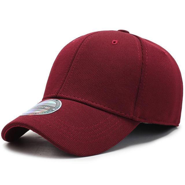 Casquette style baseball Bordeaux