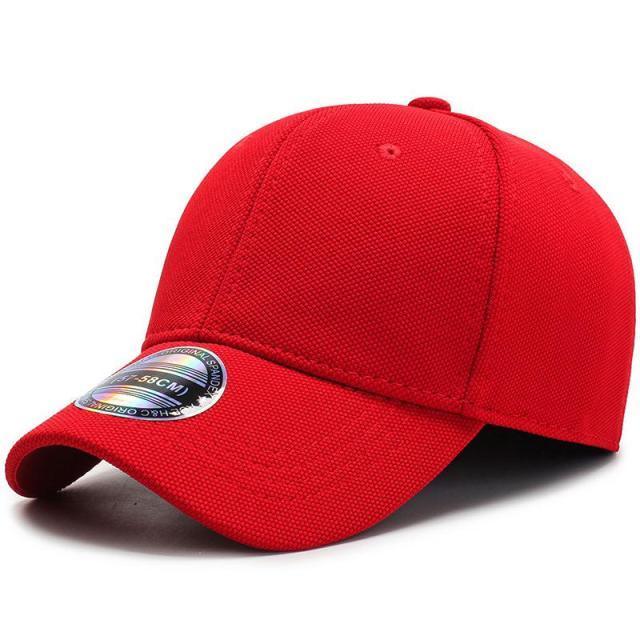 Casquette style baseball Rouge