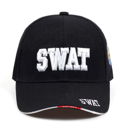 Casquette SWAT mixte ajustable face