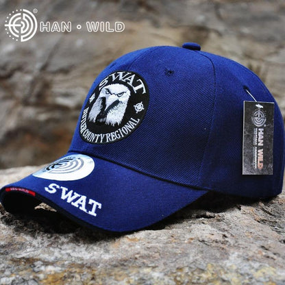 Casquette tactique SWAT bleu