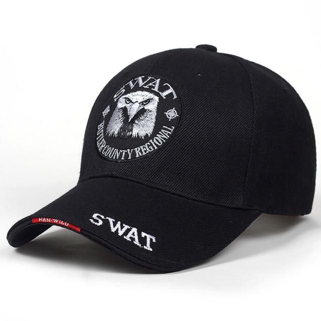 Casquette tactique SWAT Noire