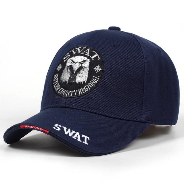 Casquette tactique SWAT Bleu