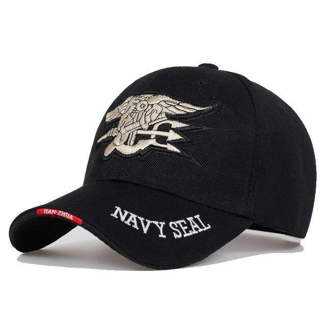 Casquette US NAVY SEAL noir