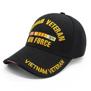 Casquette Vietnam Vétéran - noir