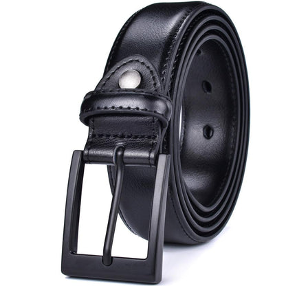 Ceinture cuir homme Business noire