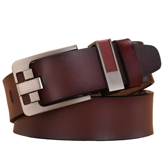 Ceinture cuir café de qualité