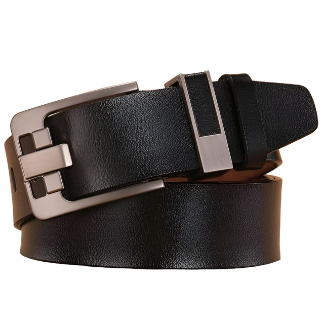 Ceinture cuir noir de qualité