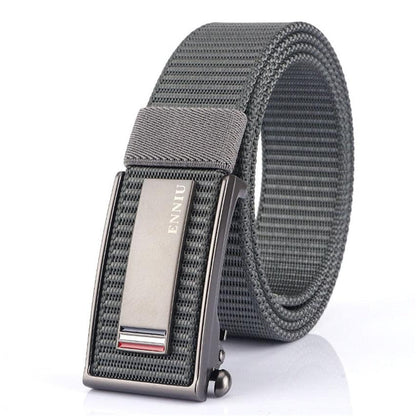 Ceinture en nylon pour homme b gris foncé