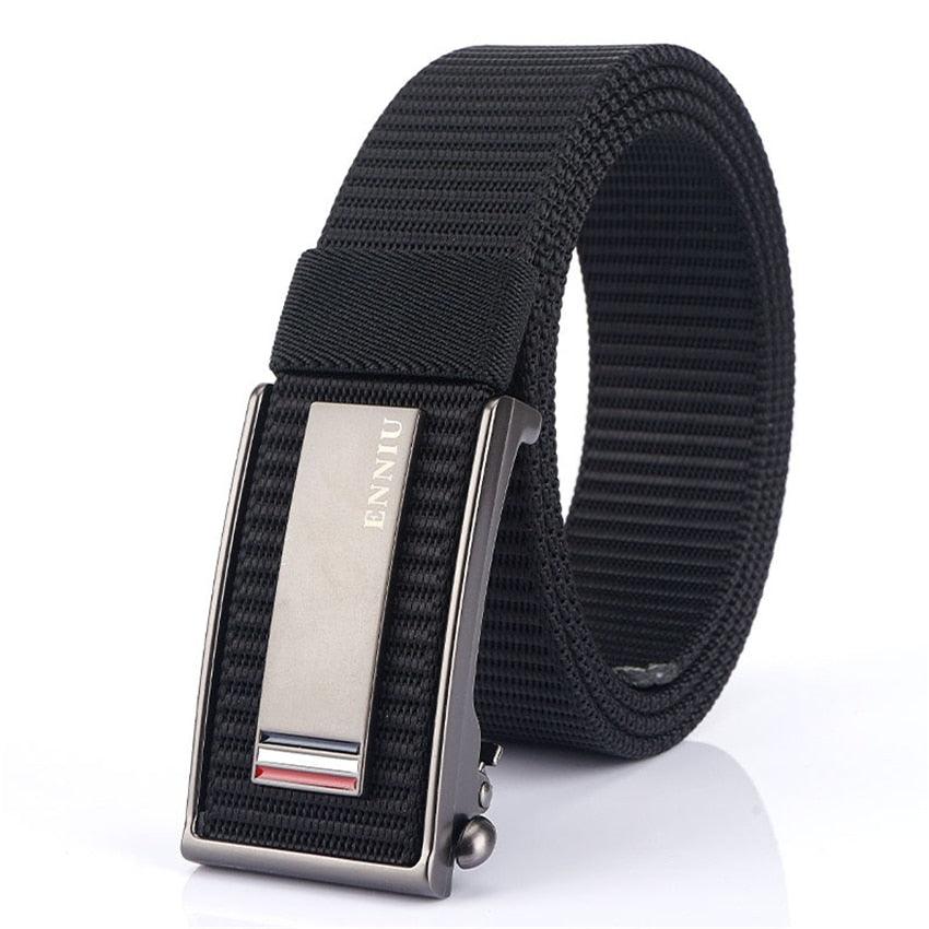 Ceinture en nylon pour homme B noire