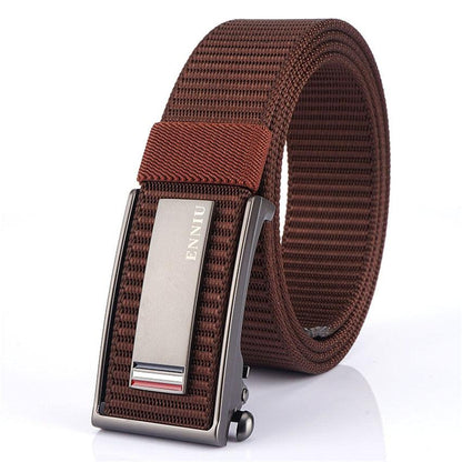 Ceinture en nylon pour homme B café