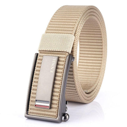 Ceinture en nylon pour homme B khaki