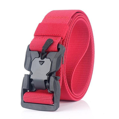 Ceinture Nylon Tactique Rouge