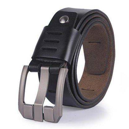 Ceinture Cuir Noir pour Homme de Qualité