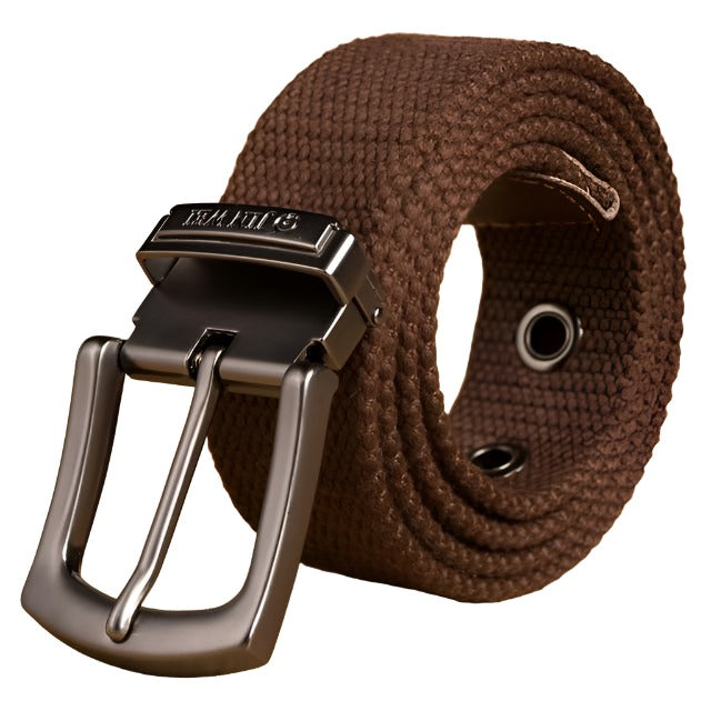 Ceinture Tactique à Boucle Détachable Café