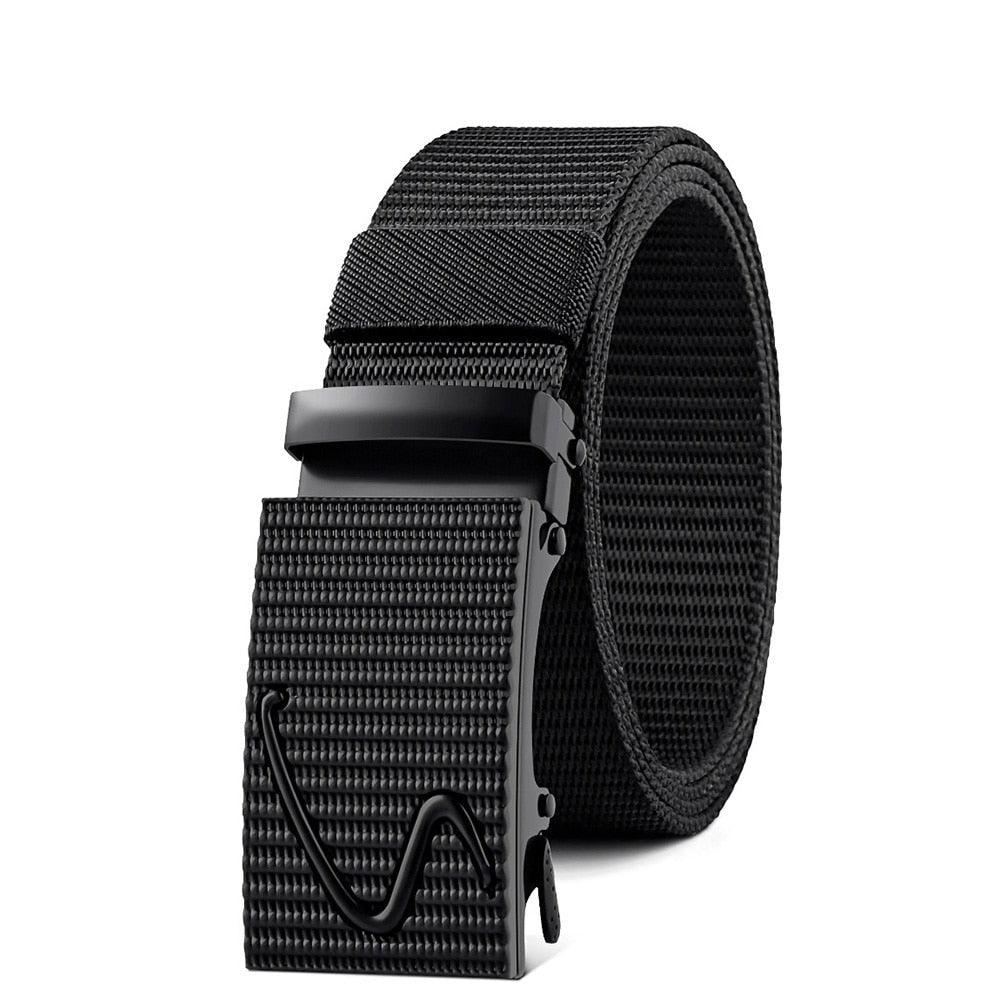 Ceinture tactique en Nylon A noir