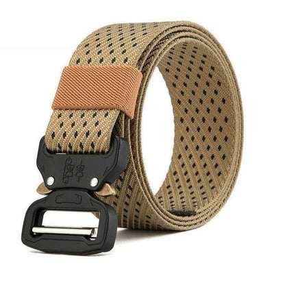 Ceinture tactique militaire en Nylon kaki 2