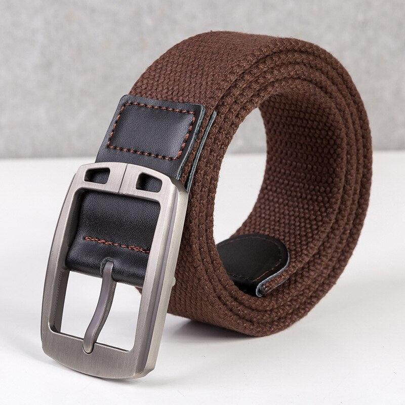 Ceinture tactique mixte marron