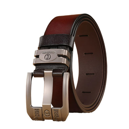 Ceinture western homme marron