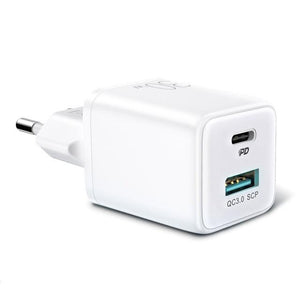 Chargeur filaire rapide 30W blanc
