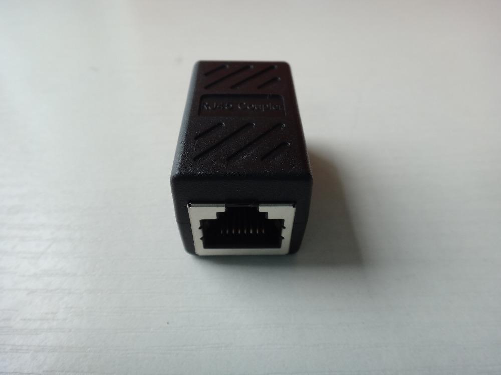 Coupleur RJ45 femelle/femelle noir