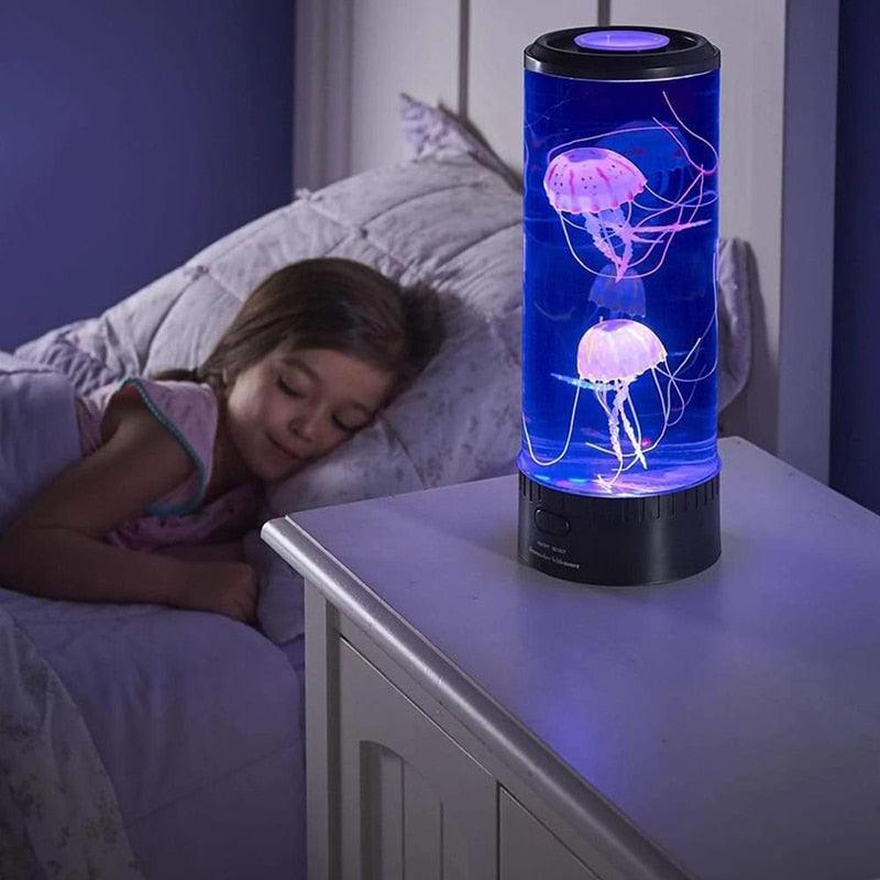 Lampe Aquarium à Méduse chargée sur port USB