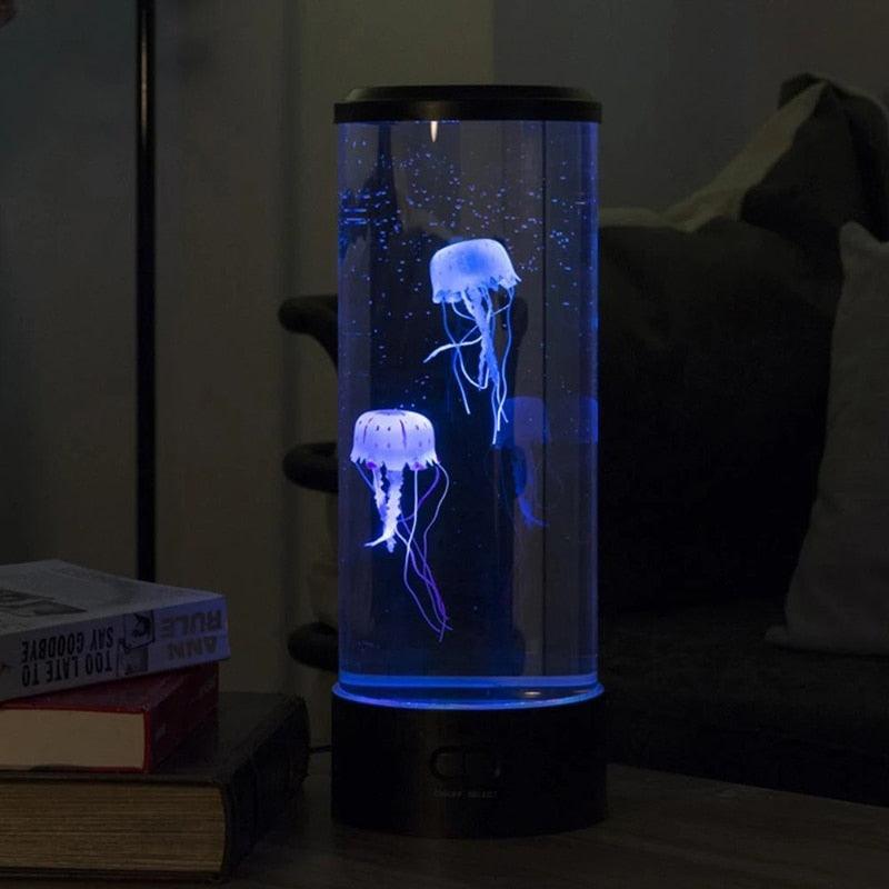 Lampe Aquarium à Méduse chargée sur port USB