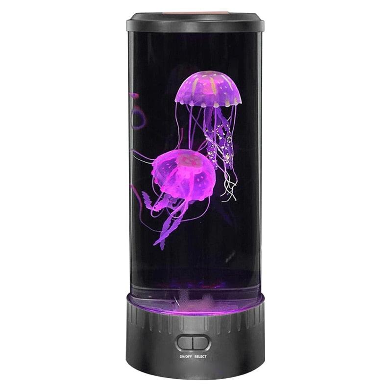 marque generique - Mobukia Méduse Lampe Aquarium, Nuit Lumière USB