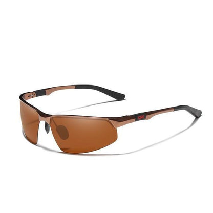 Lunettes de soleil polarisées marron