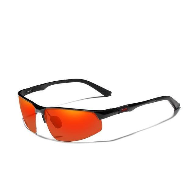 Lunettes de soleil polarisées NOIR ROUGE