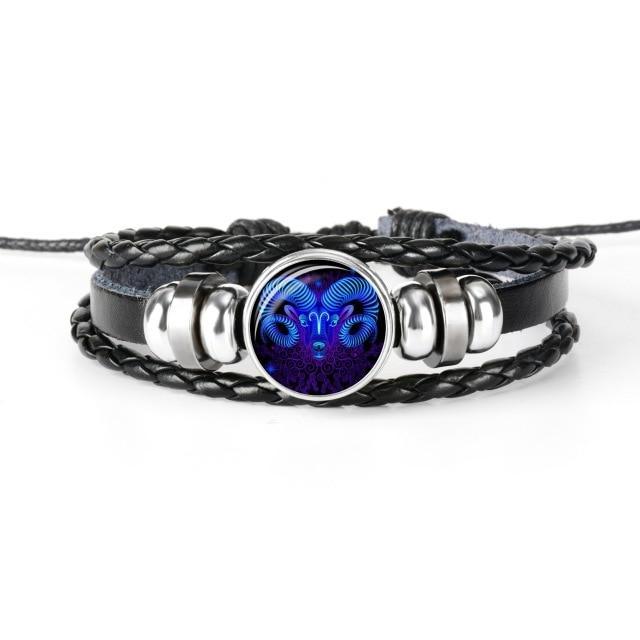 Magnifique Bracelet orné de votre signe du zodiaque