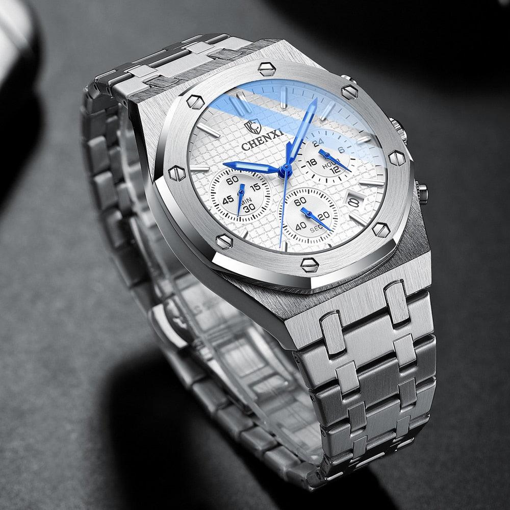 Montre Business profil blanc