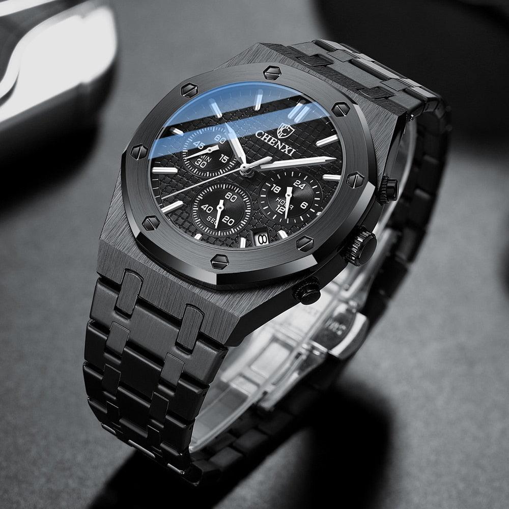 Montre Business profil noir