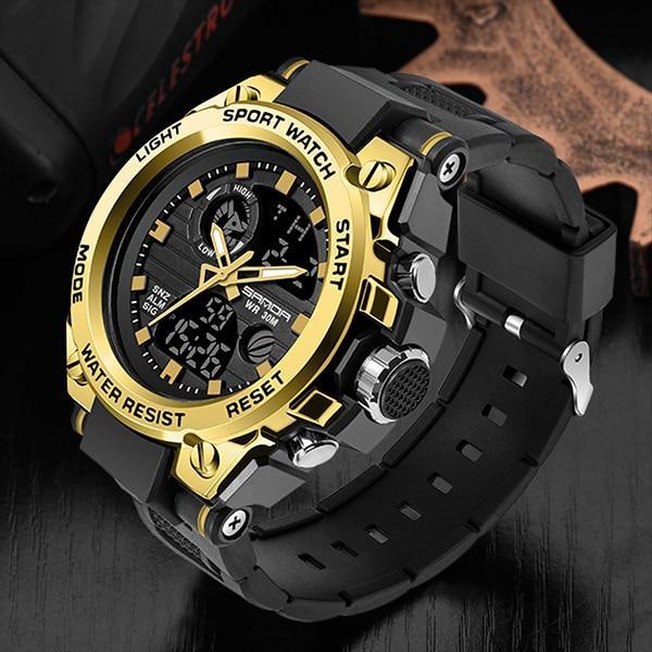 Montre pour Homme double affichage étanche