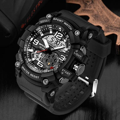 Montre pour Homme double affichage étanche