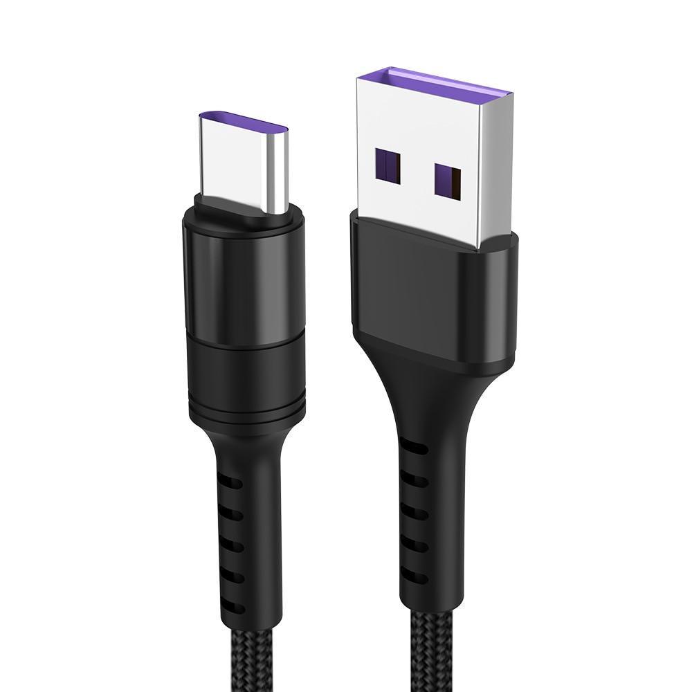 Nouveau Câble Super charge 5 A USB Type C de 0.25m 1m 2m